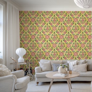 classical floral damask