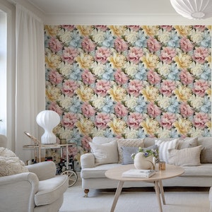 Blossom Bliss Peony Wall Covering