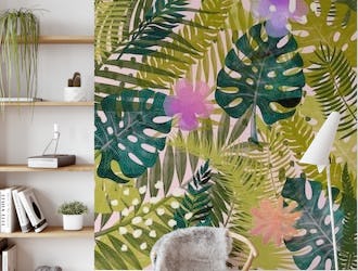 Tropical wall decoration