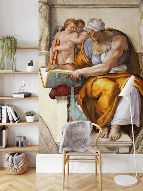 Michelangelo The Cumaean Sibyl wallpaper - Happywall