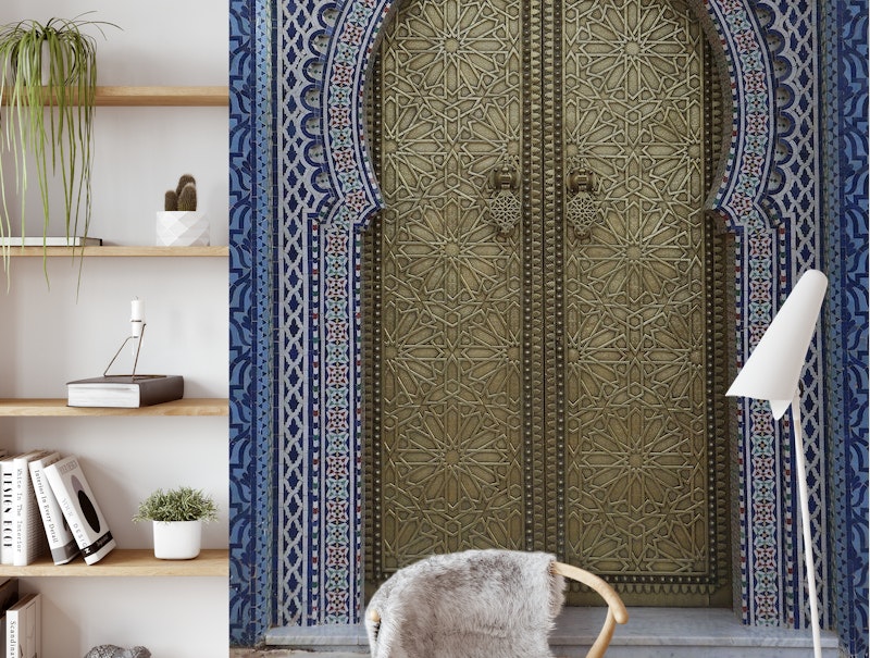 Arabic Morocco Door