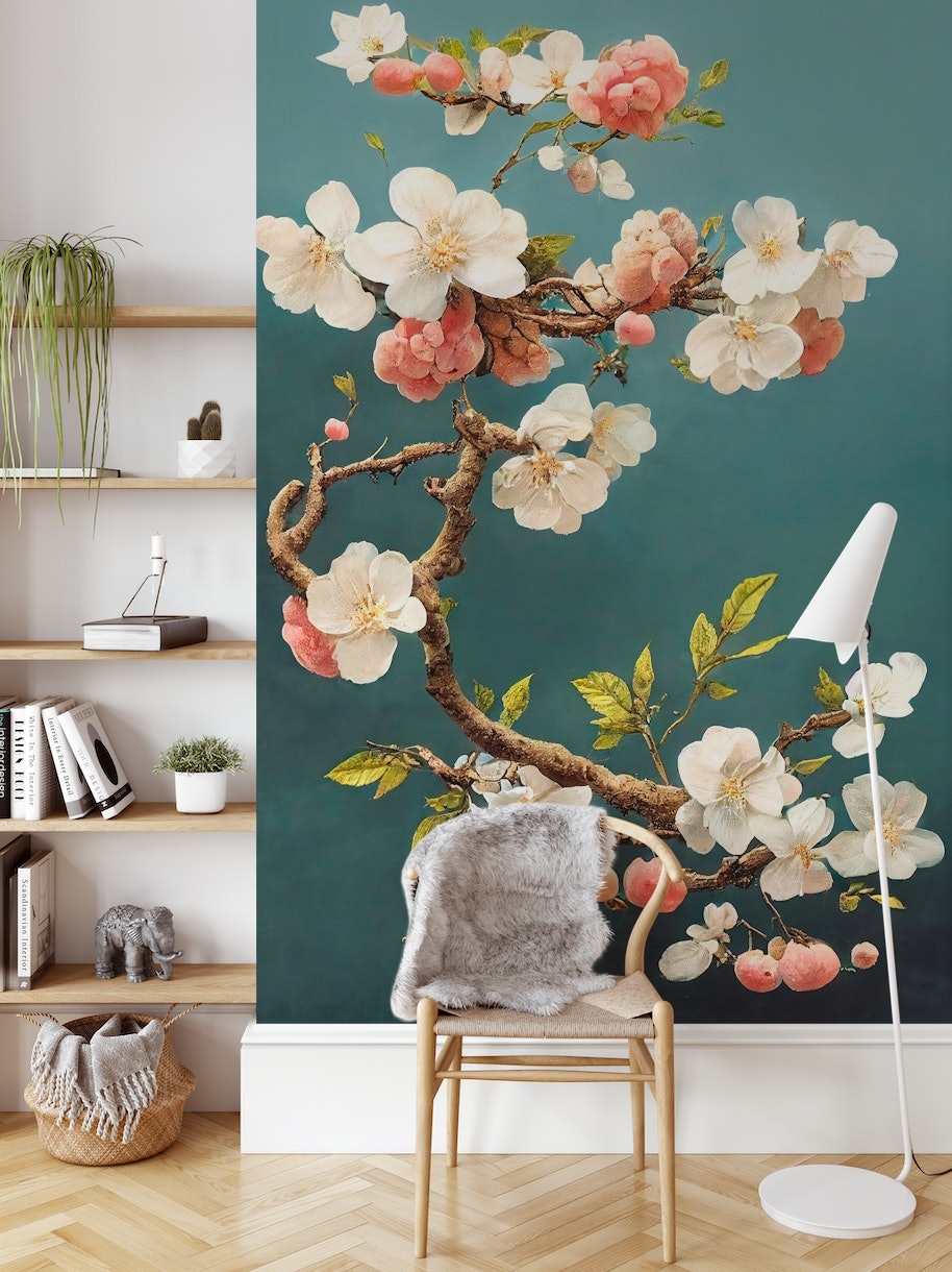 White Cherry Blossoms wallpaper