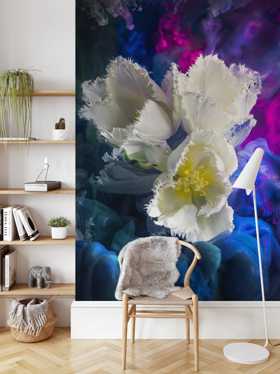 White Tulips wallpaper