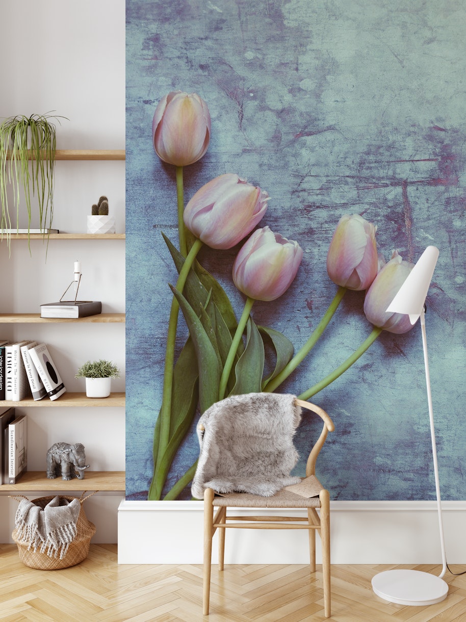 Delicate Tulips wallpaper