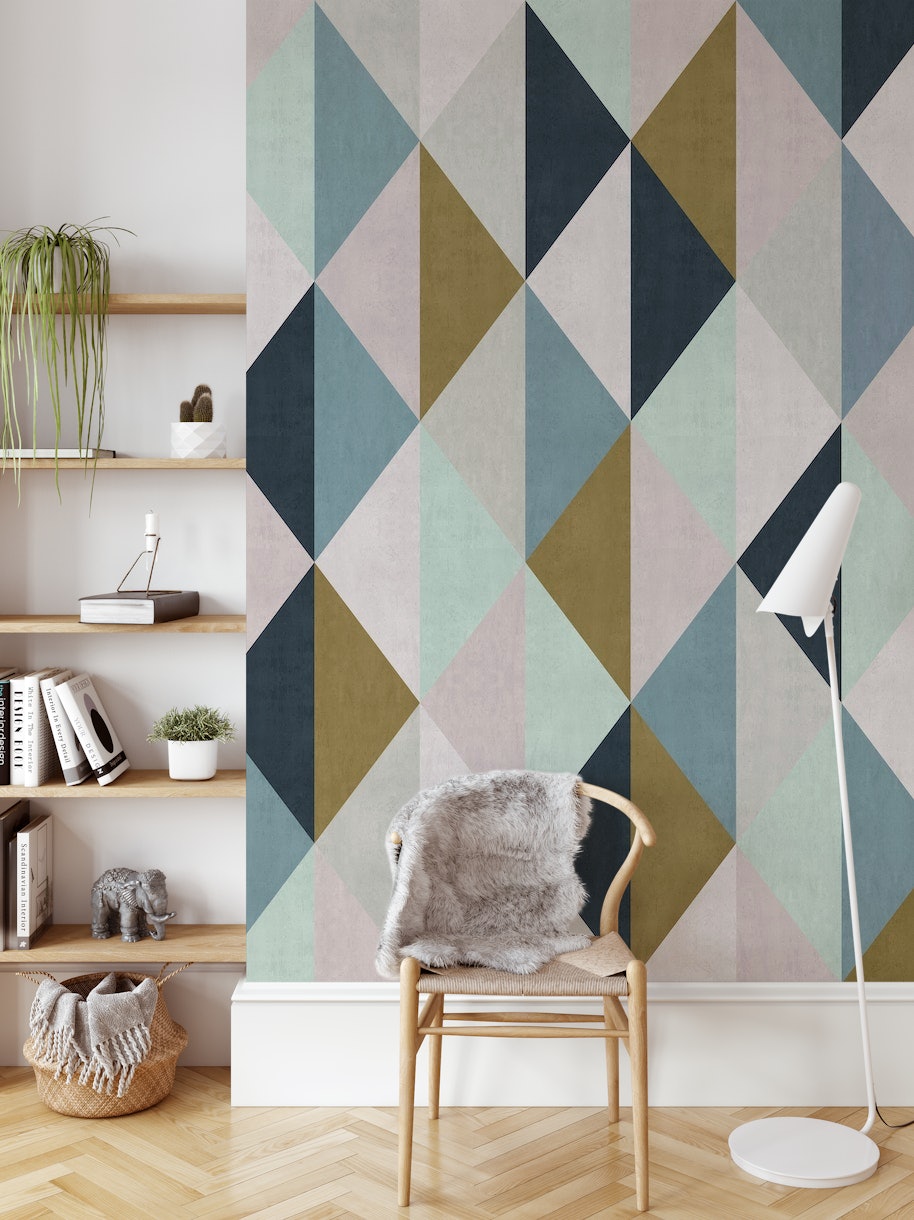 Colored Pattern V wallpaper