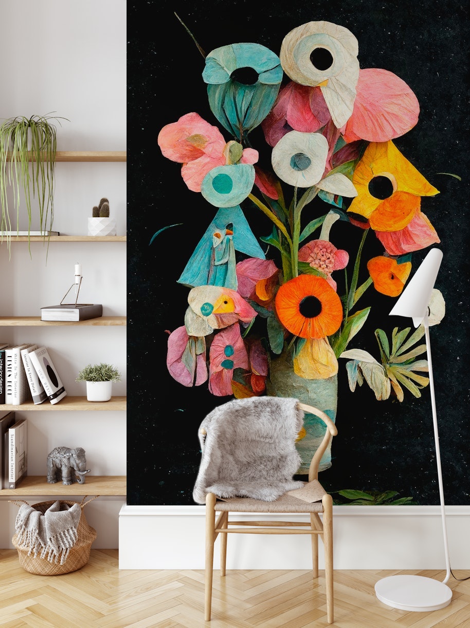 Les Fleurs wallpaper