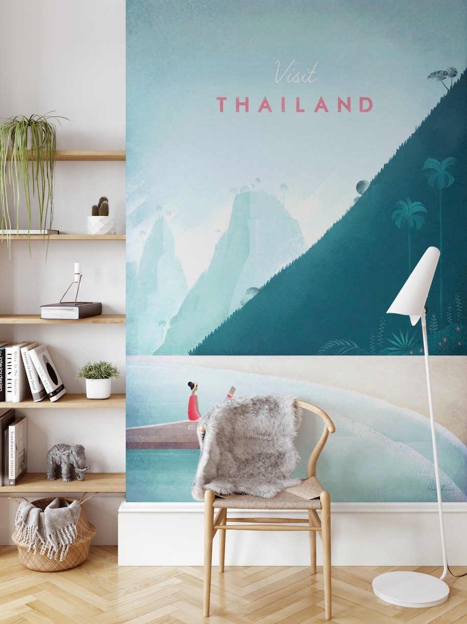 Thailand Travel Poster wallpaper