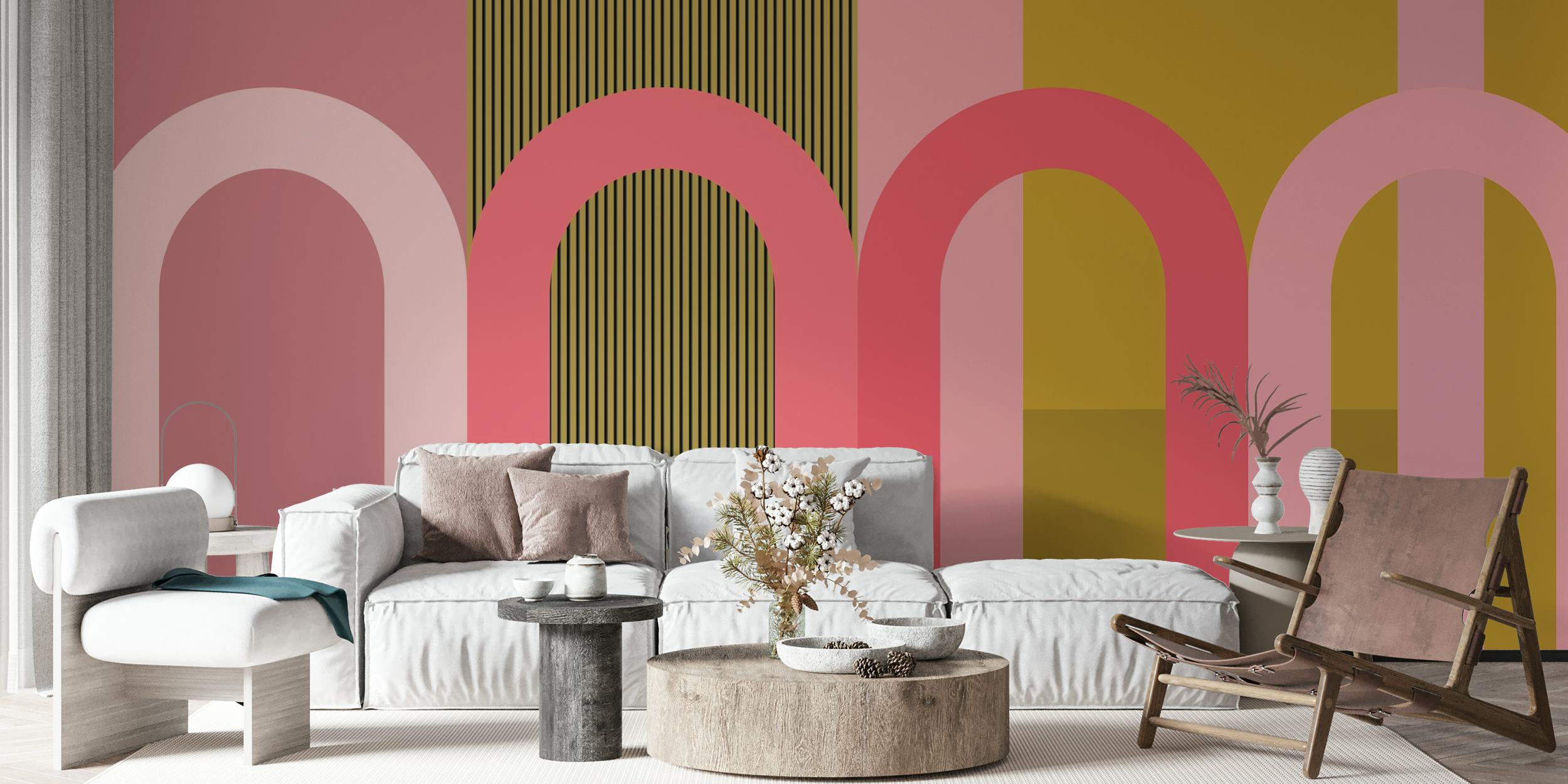 Tapeta Contemporary Arch Design u sobi