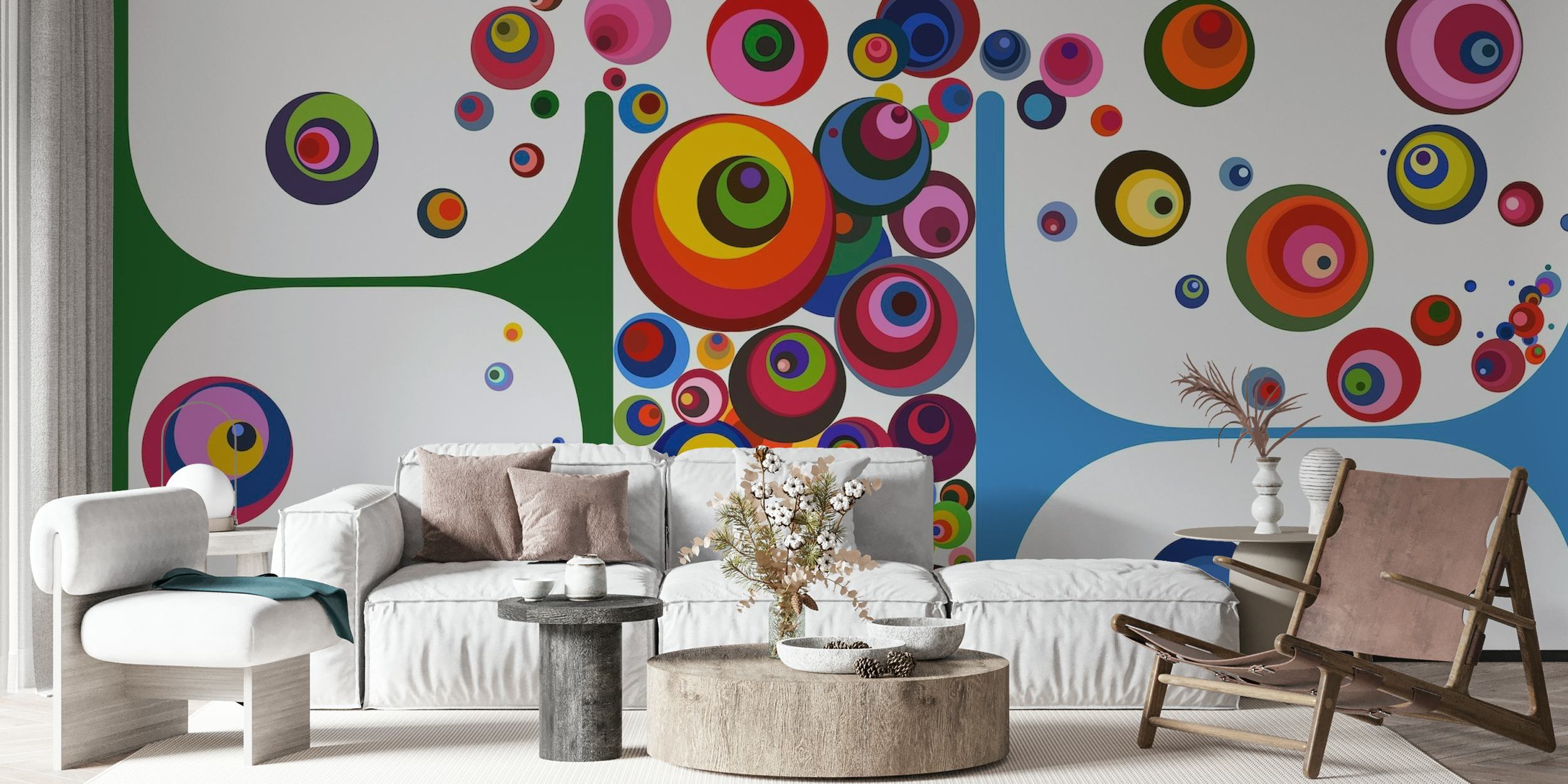 Colored Spheres 2 wallpaper