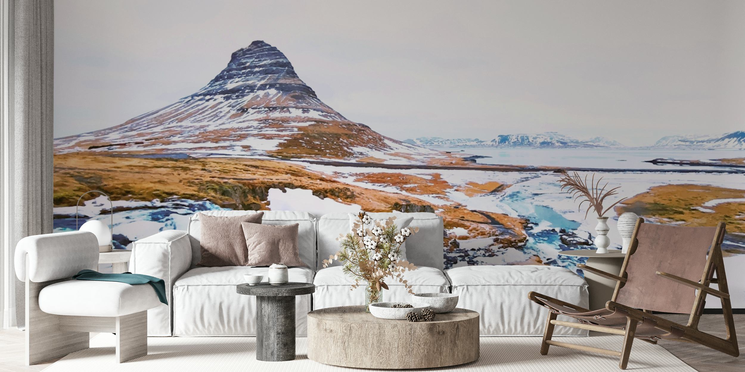 Kirkjufell Arrowhead Mountain wallpaper design