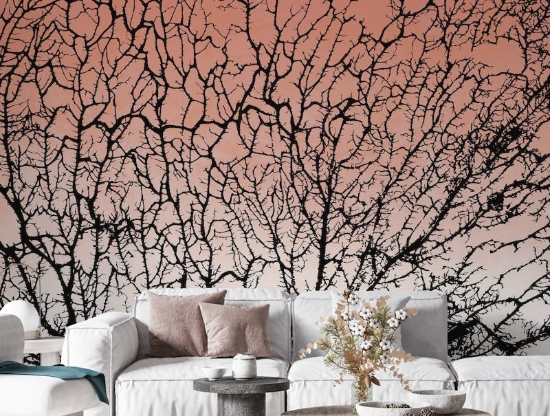 Forest Branches on Ombre
