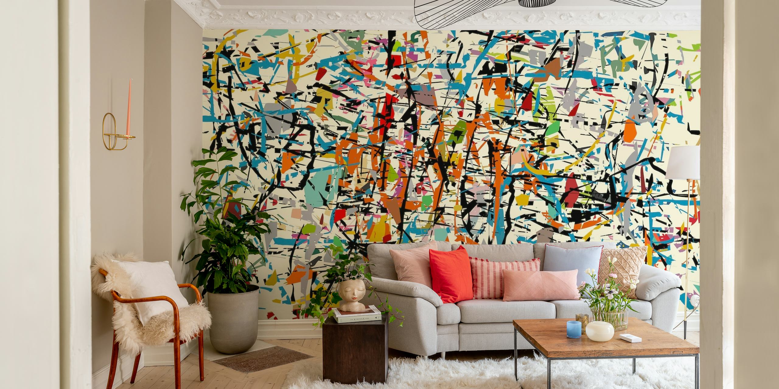 Pollock Wink 37 wallpaper