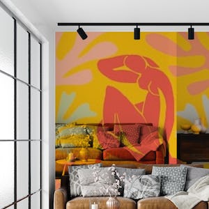Matisse Inspired Beach Orange