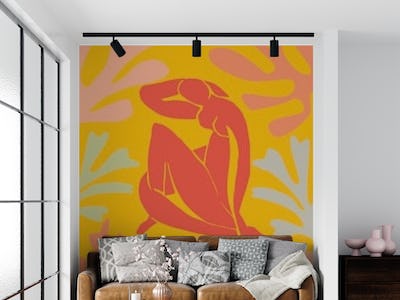 Matisse Inspired Beach Orange