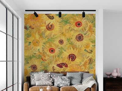 Van Gogh Sunflowers Garden 1