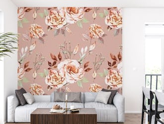 Shabby Floral Pattern M