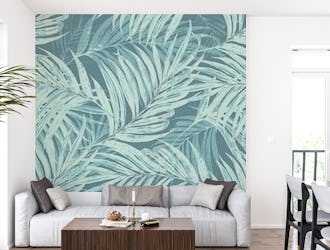Palm Leaves Jumbo (turquoise)