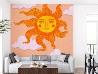 Happy Sun Illustration