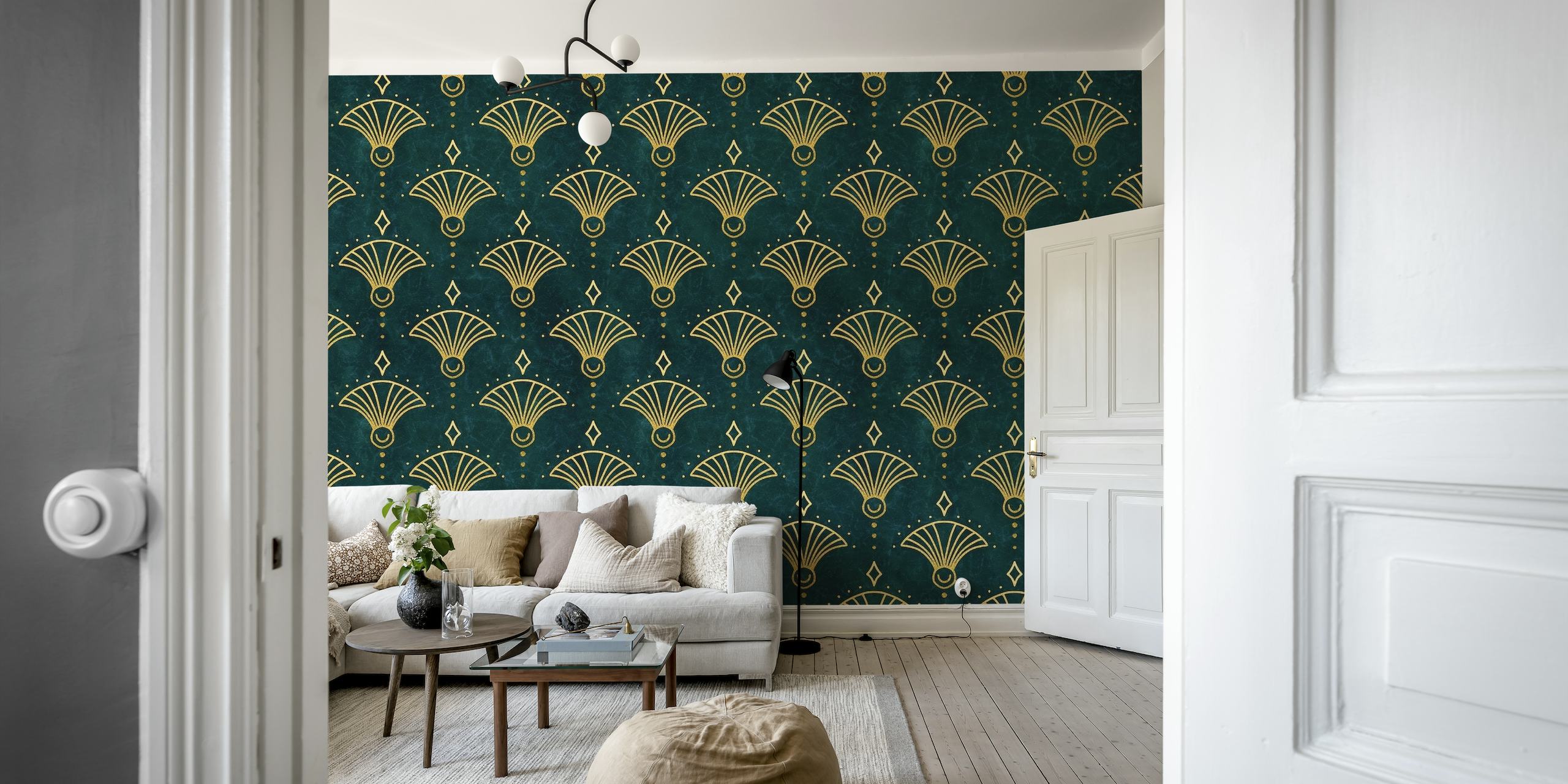 Wallpapers with Art Nouveau and Art Deco charm and elegance –