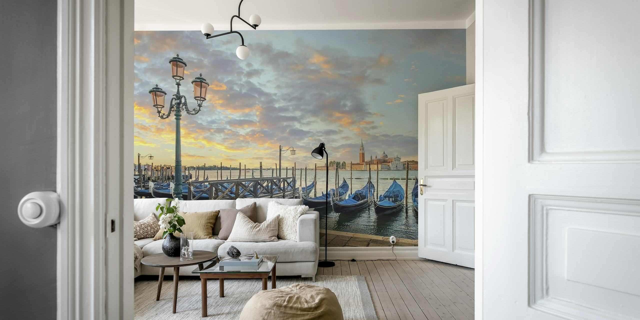 Gondolas In Venice wallpaper