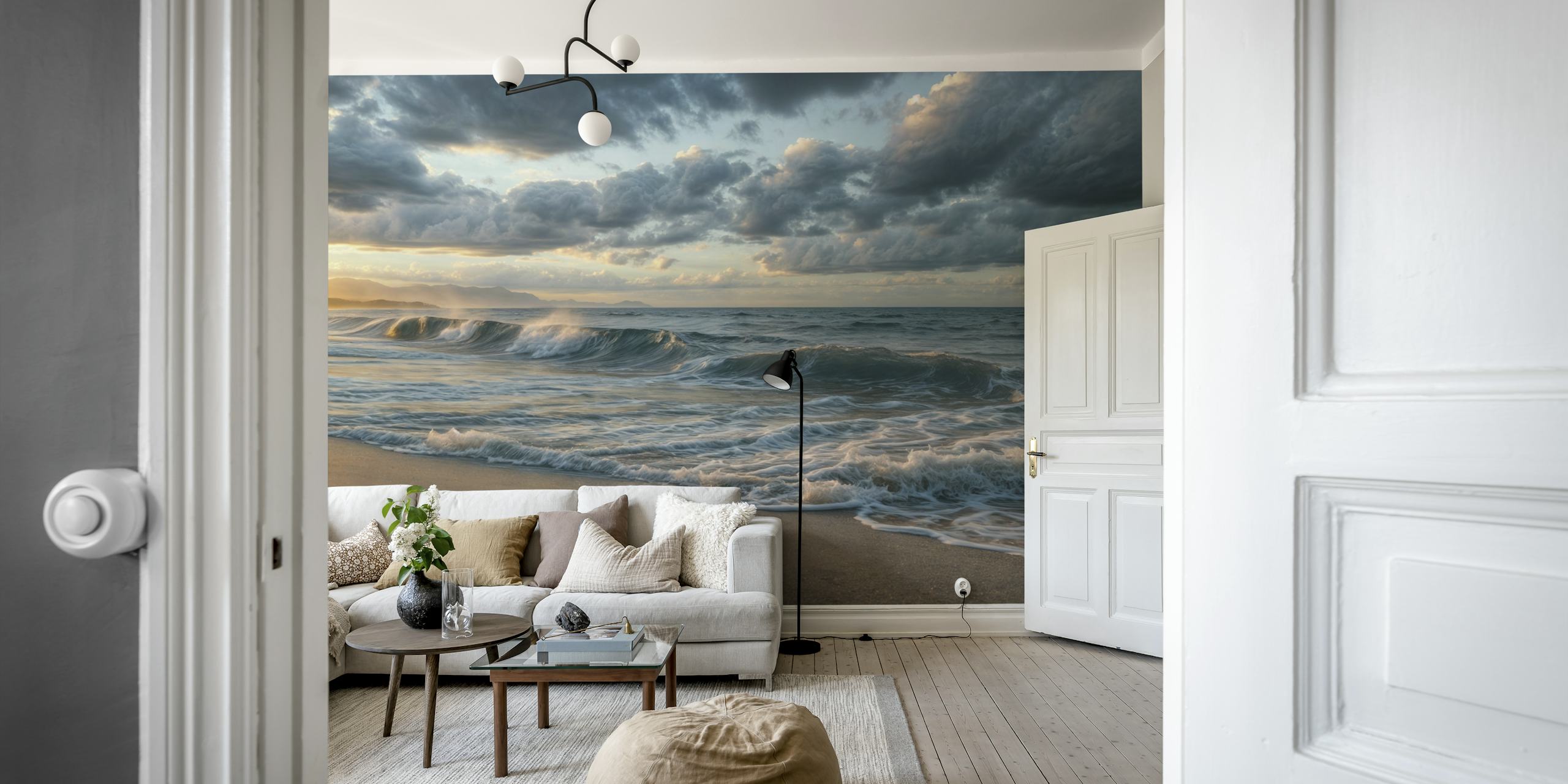 Tapeta Peaceful Shoreline View u sobi