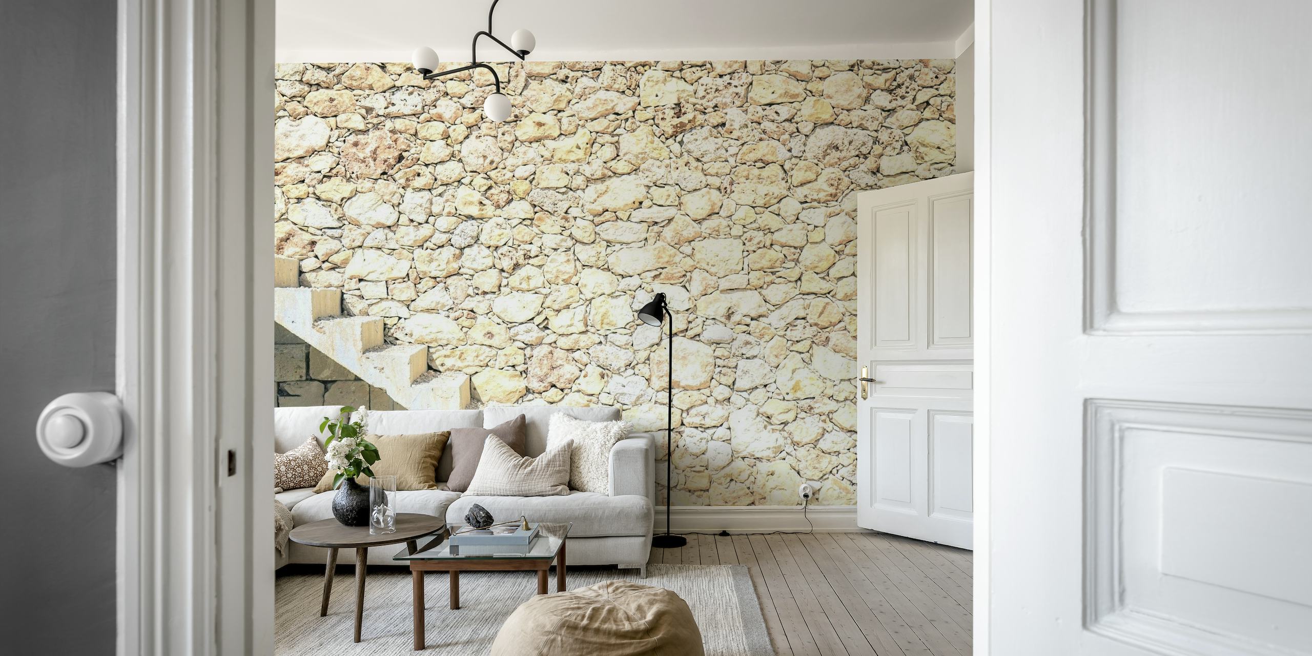 Stone Wall Interior Wall wallpaper