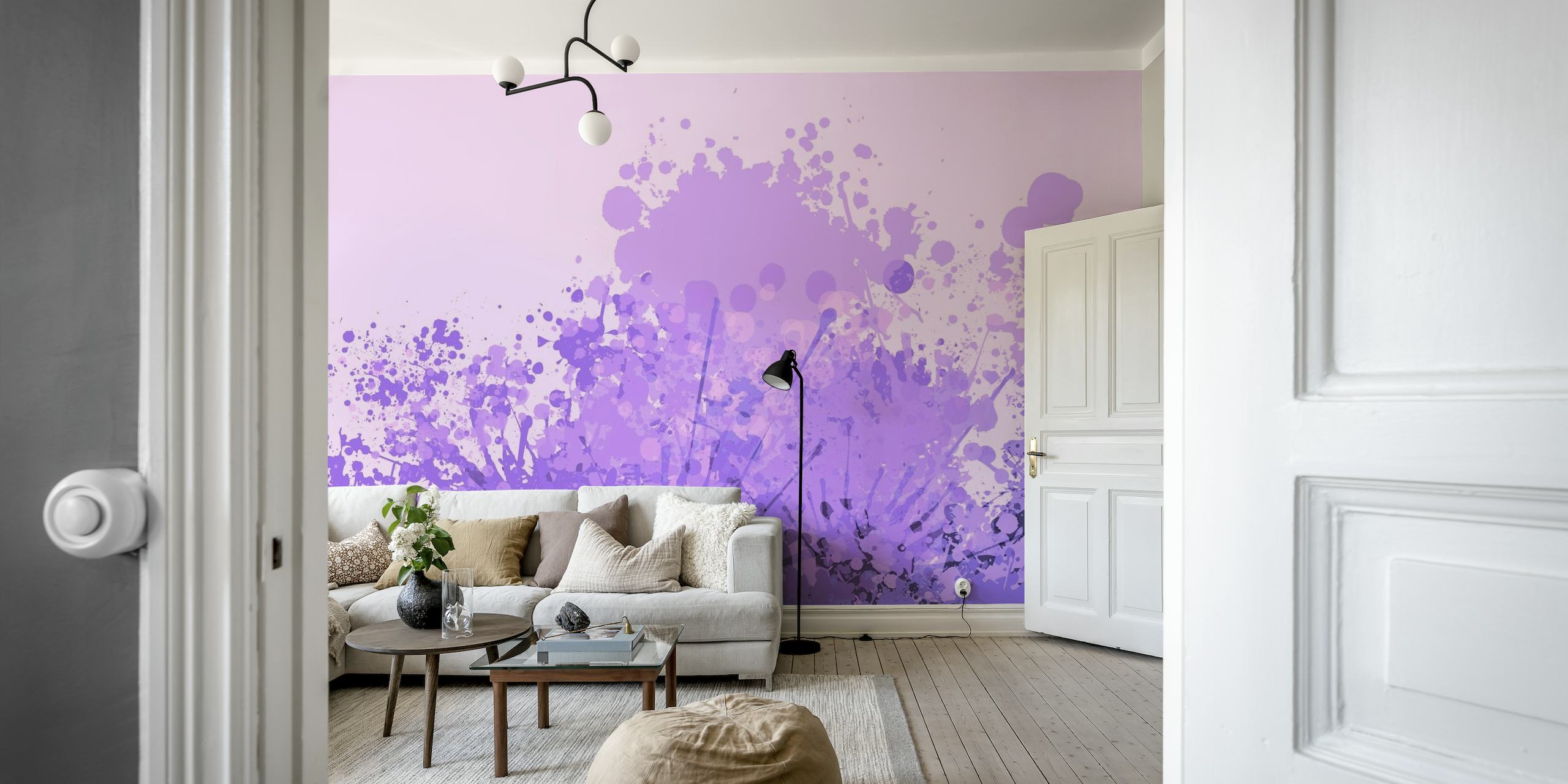 Lavender Splash papel de parede