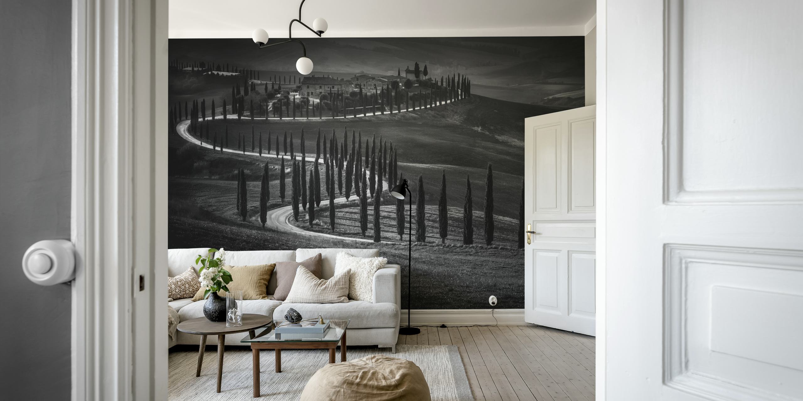 Podere Baccoleno wallpaper in a room