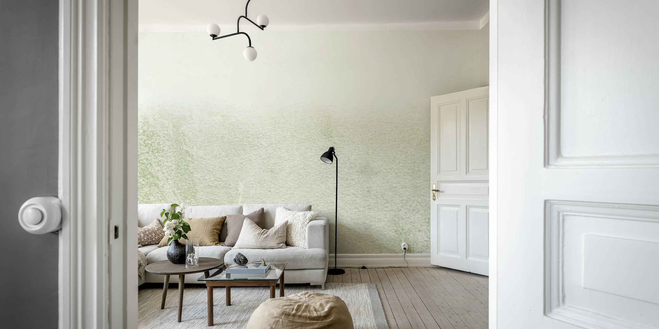 Fading Green Sage wallpaper