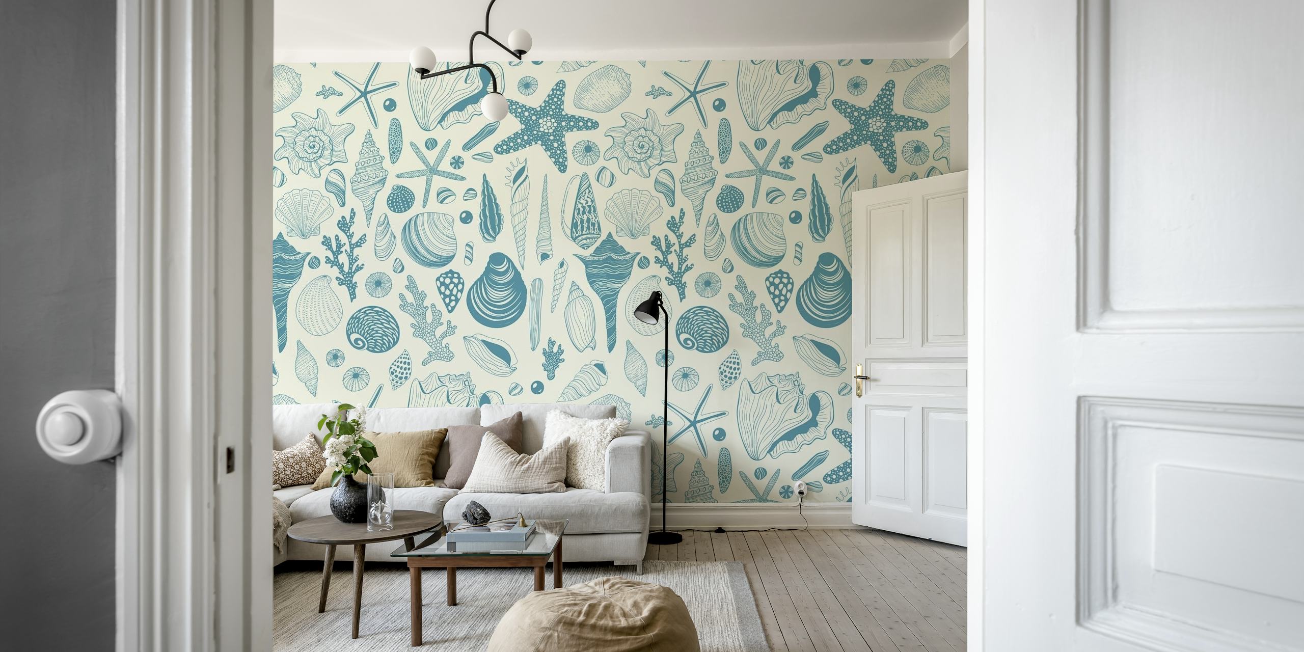Sea Shells Wallpaper - Bring the Beach Home | Happywall
