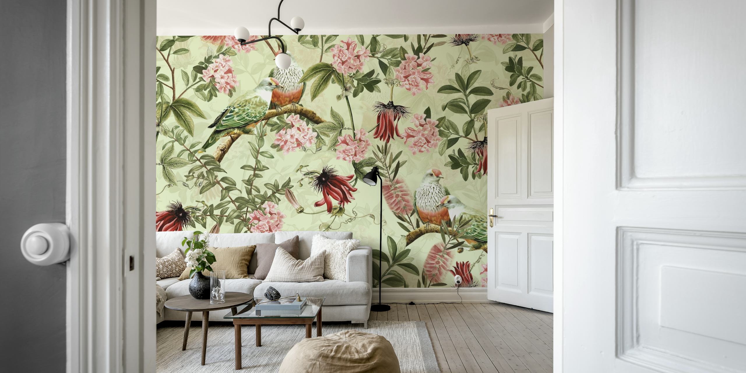Exotic Birds And Passionflowers 1 v pokoji