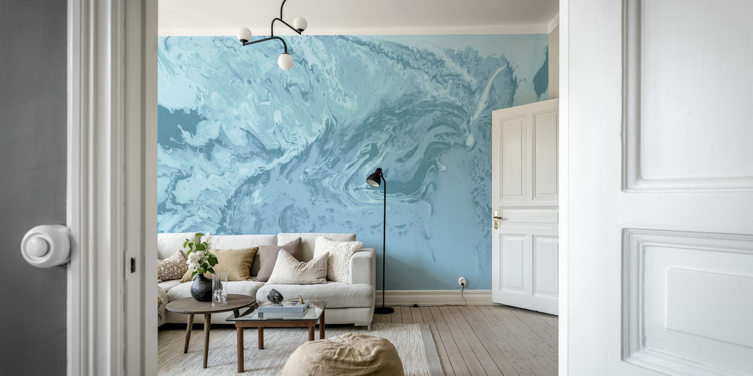 Jupiter in Blue wallpaper