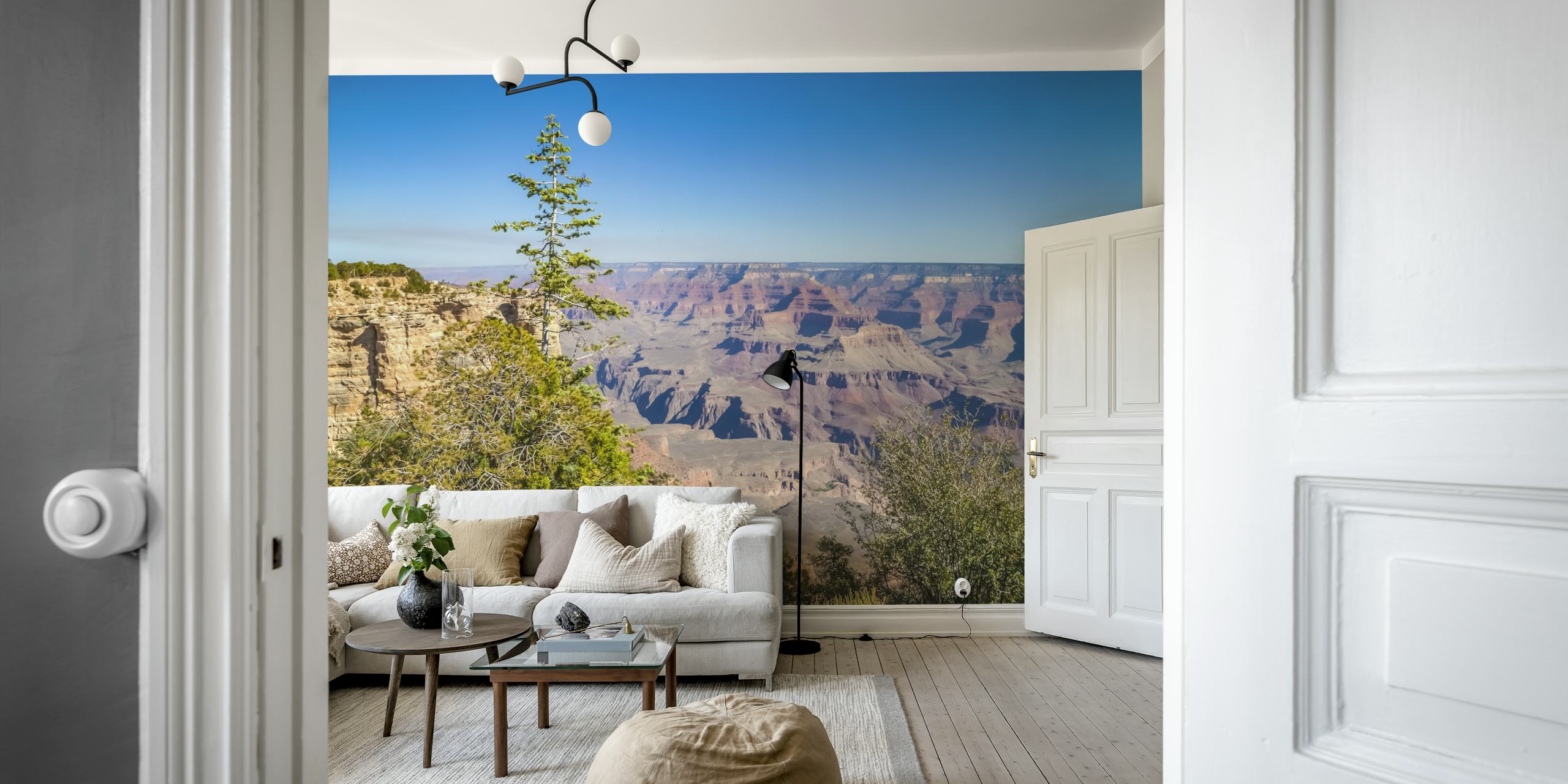 Grand Canyon Idiličan Pogled Tapeta U Sobi