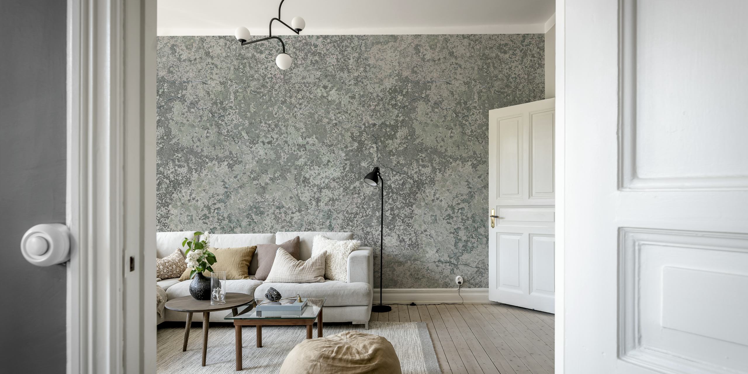 Gray abstract concrete texture wallpaper