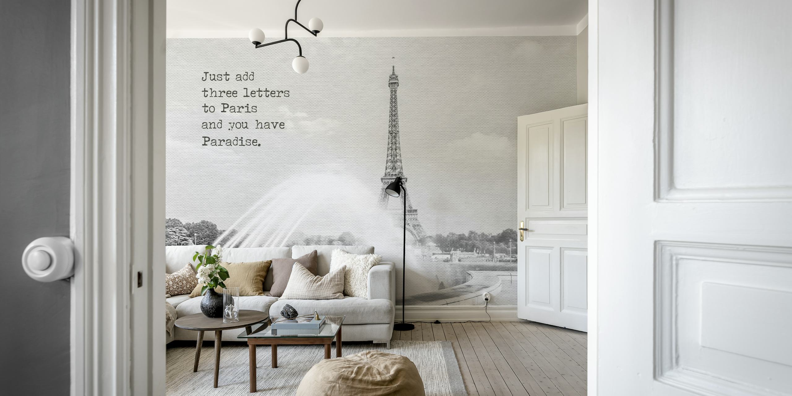 Paradise - Paris Eiffel Tower behang