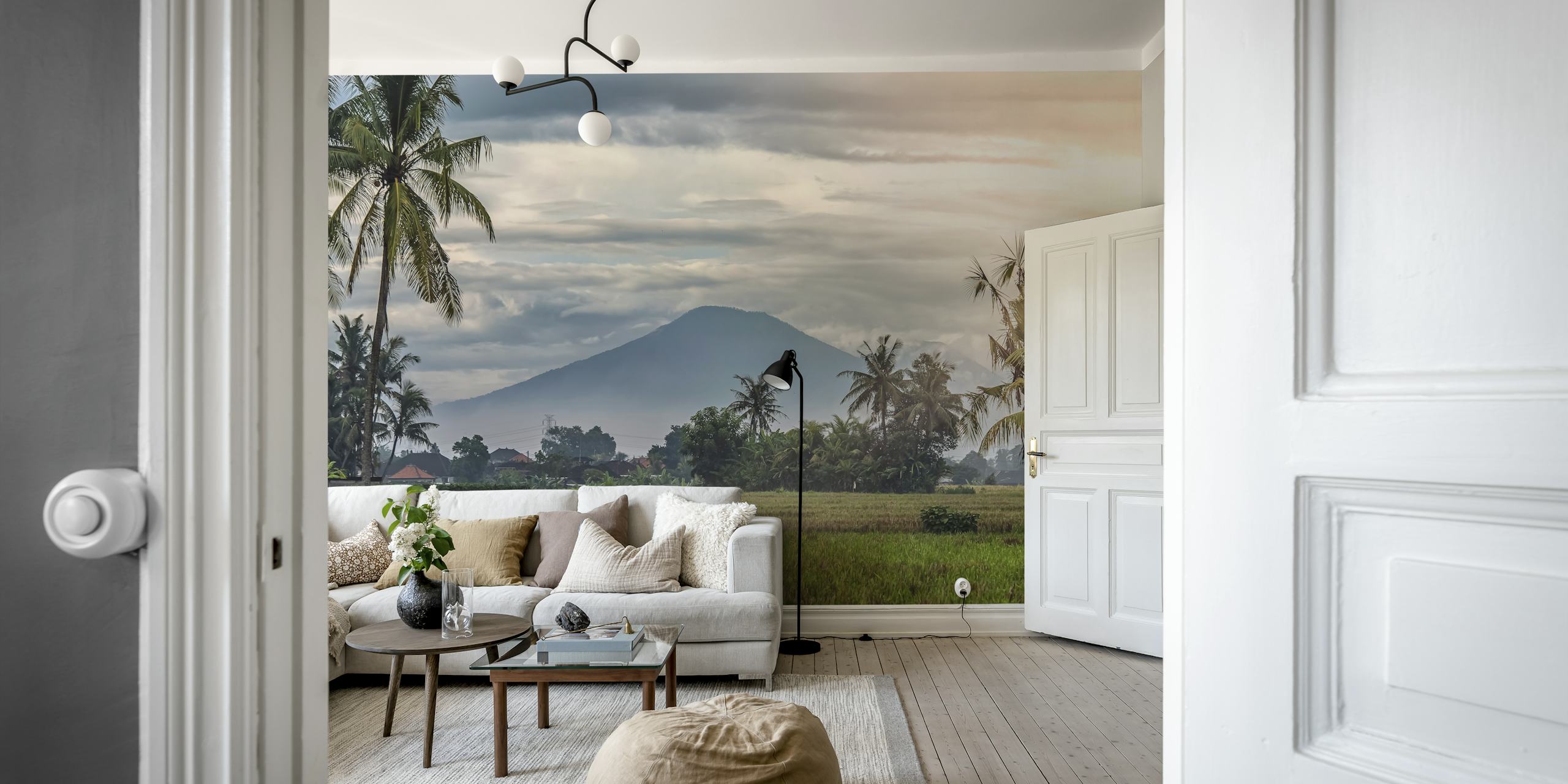 Carta da parati Bali Landscape in una stanza
