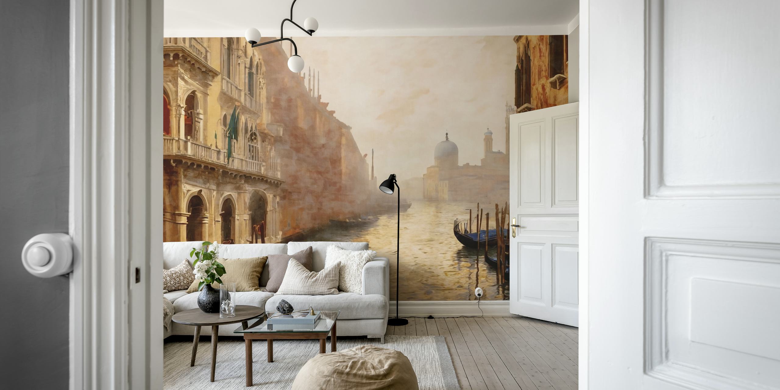 Venice Canale Grande-tapetti huoneessa