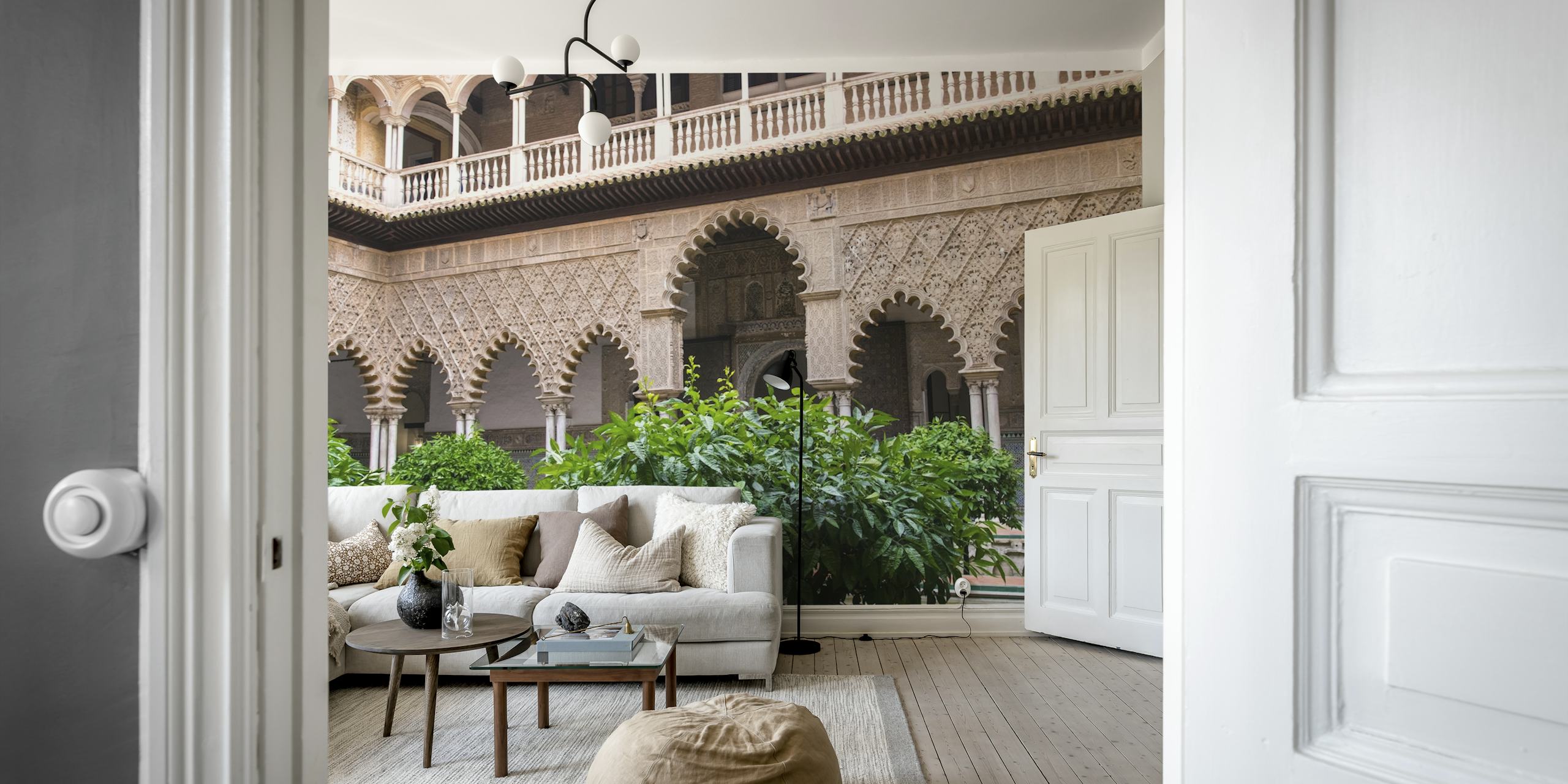 Patio de Doncellas wallpaper design