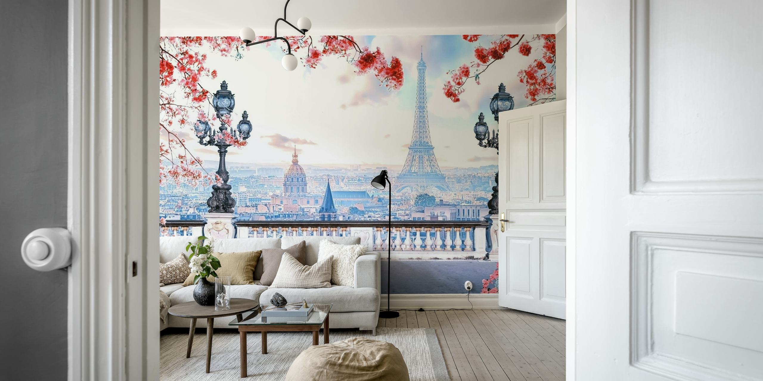 Romantic Paris wallpaper