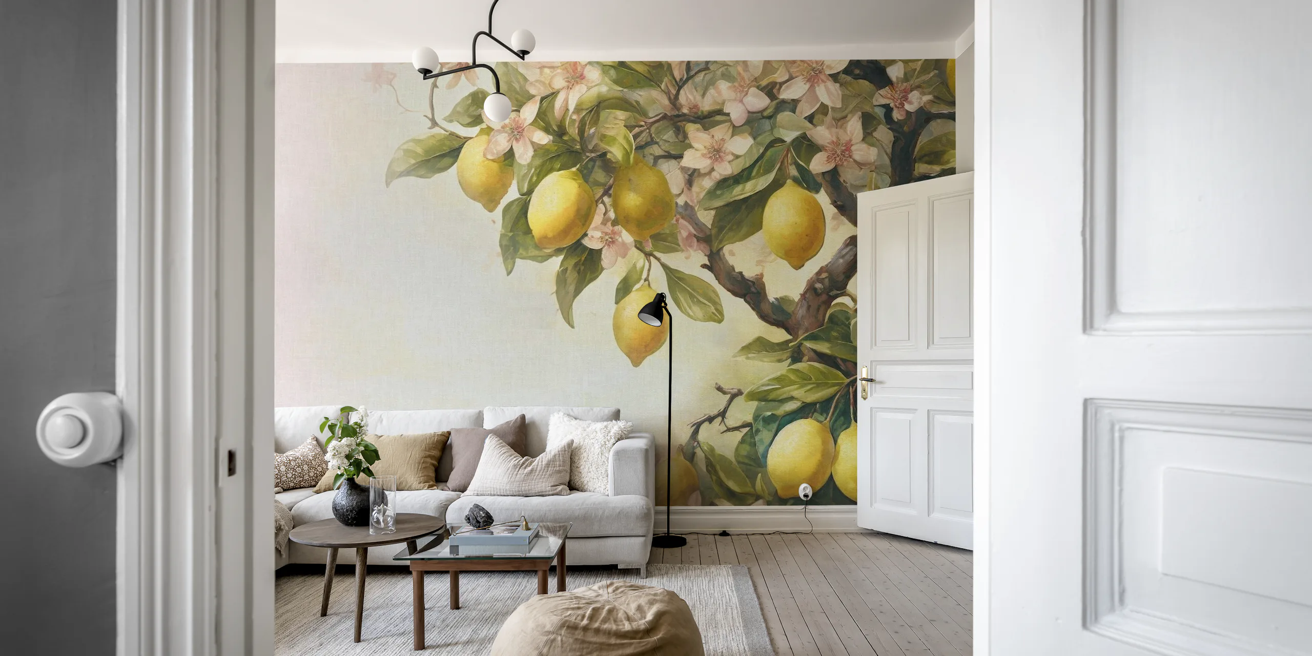 Lemons Spring Wallpaper - Happywall