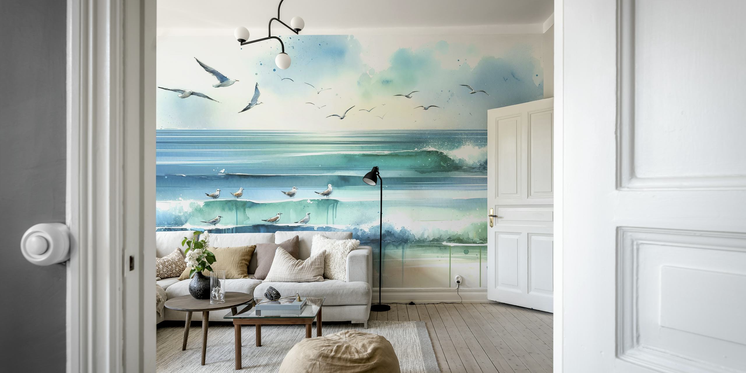 Tapeta Serene seascape v pokoji