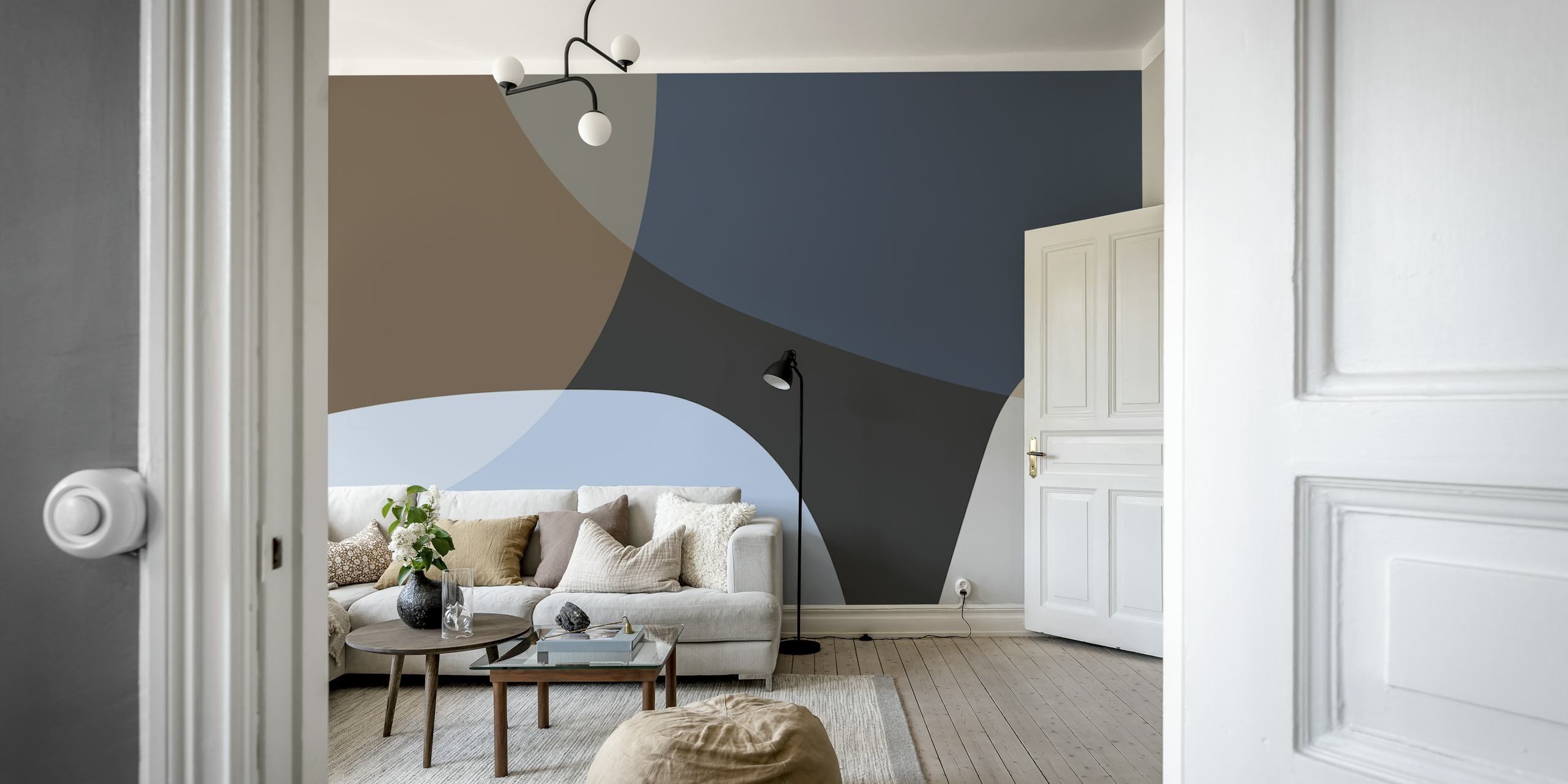 Papier peint Graphic 304 dans une pièce