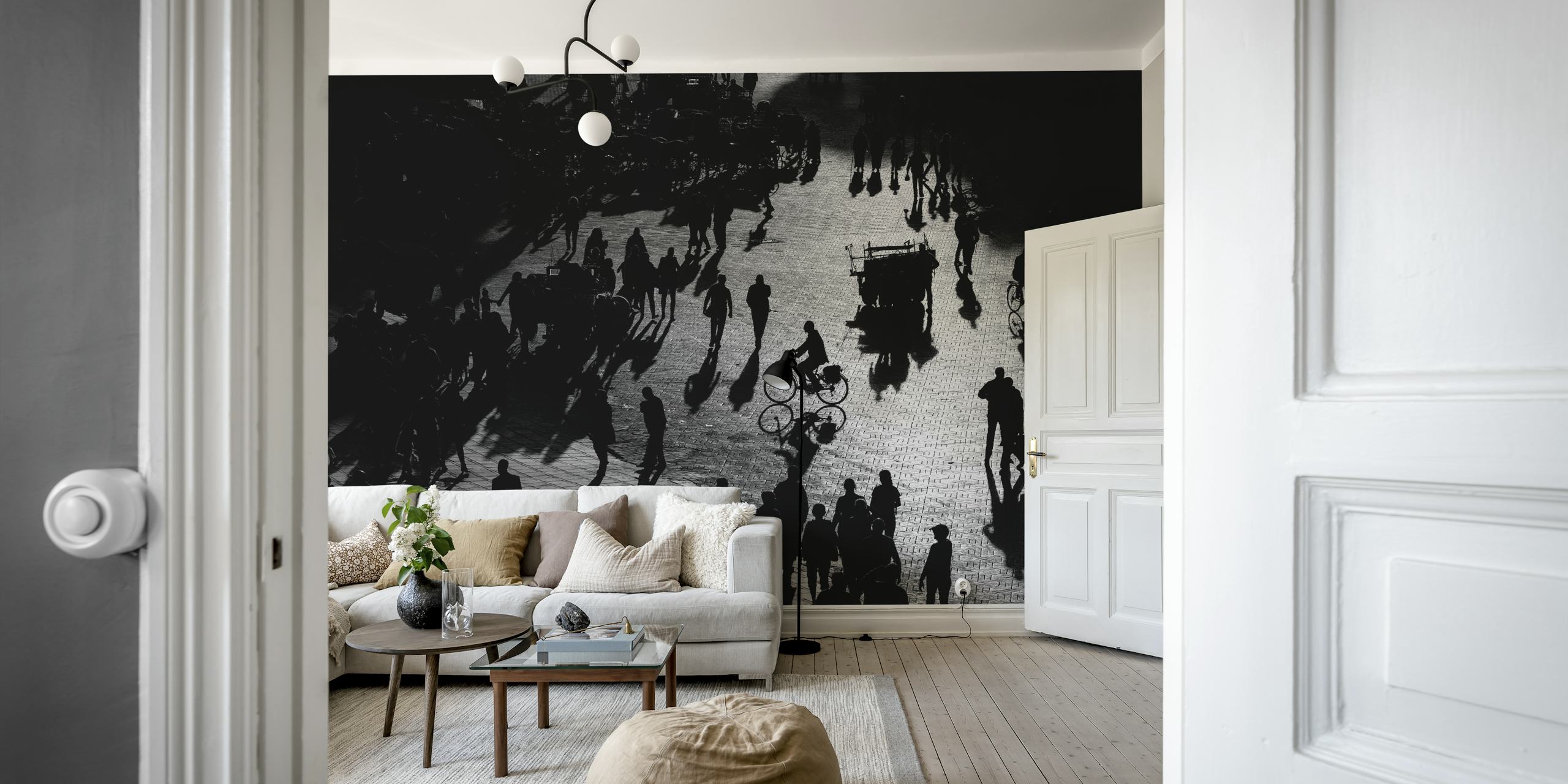 Papier peint Our Way to Morrocco dans une pièce