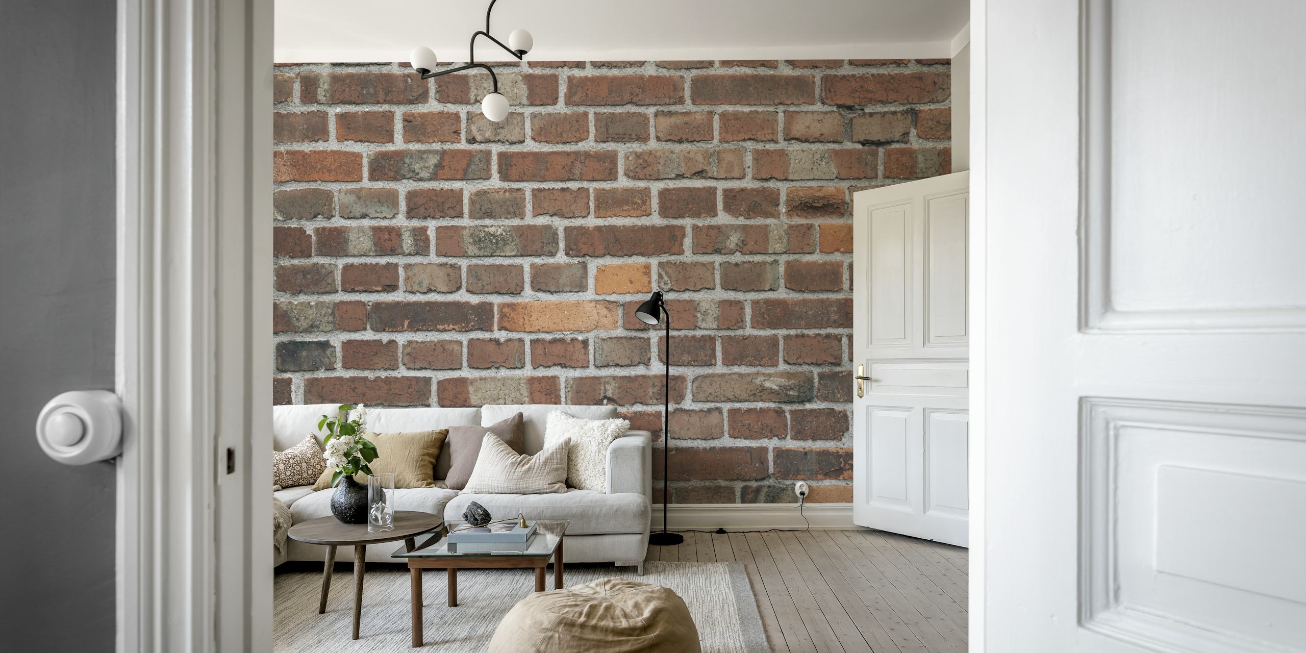 Fototapeta Stonewall texture s realistickým cihlovým vzorem