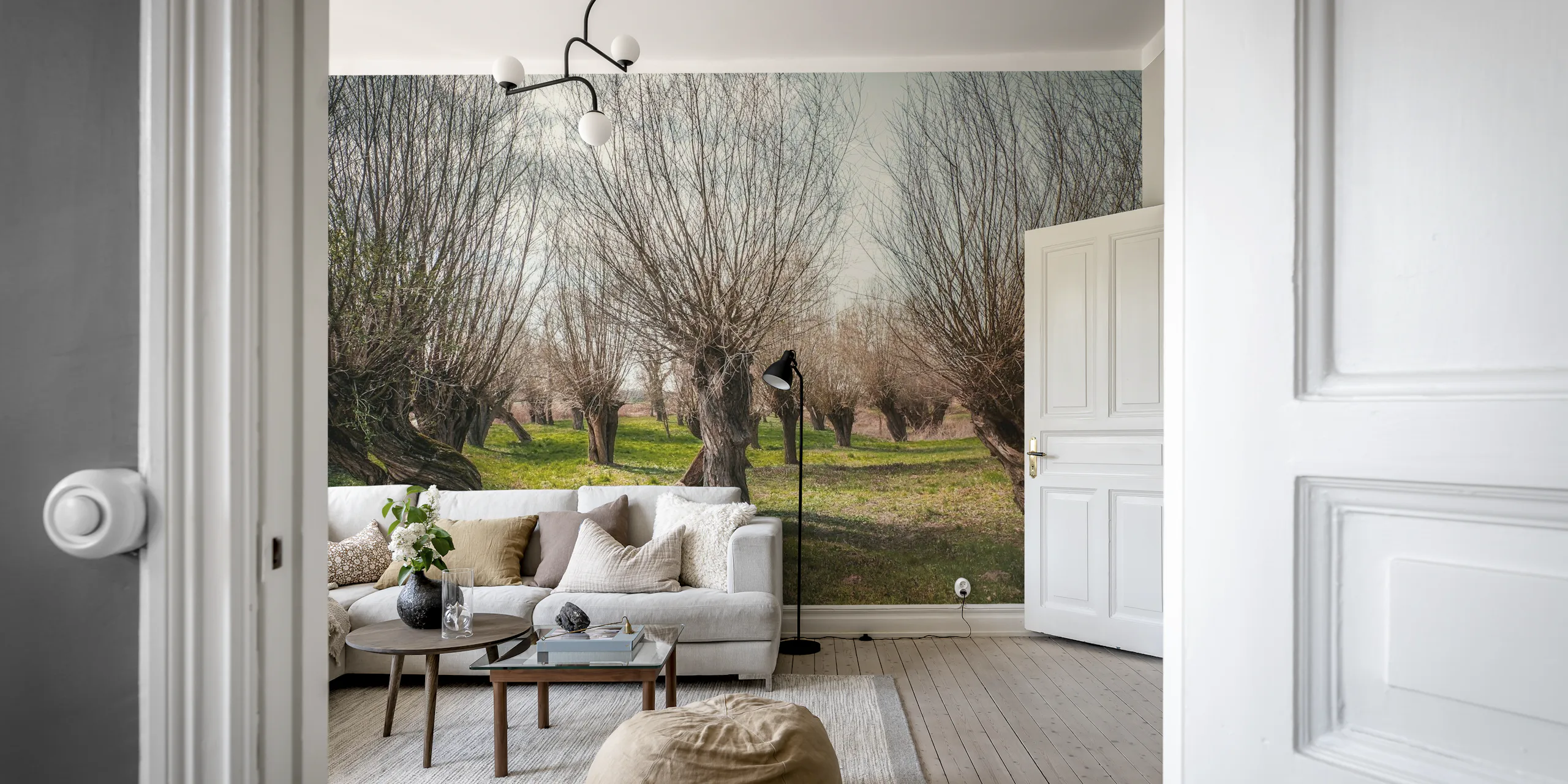 Spring Magical Trees Wallpaper | Happywall.com