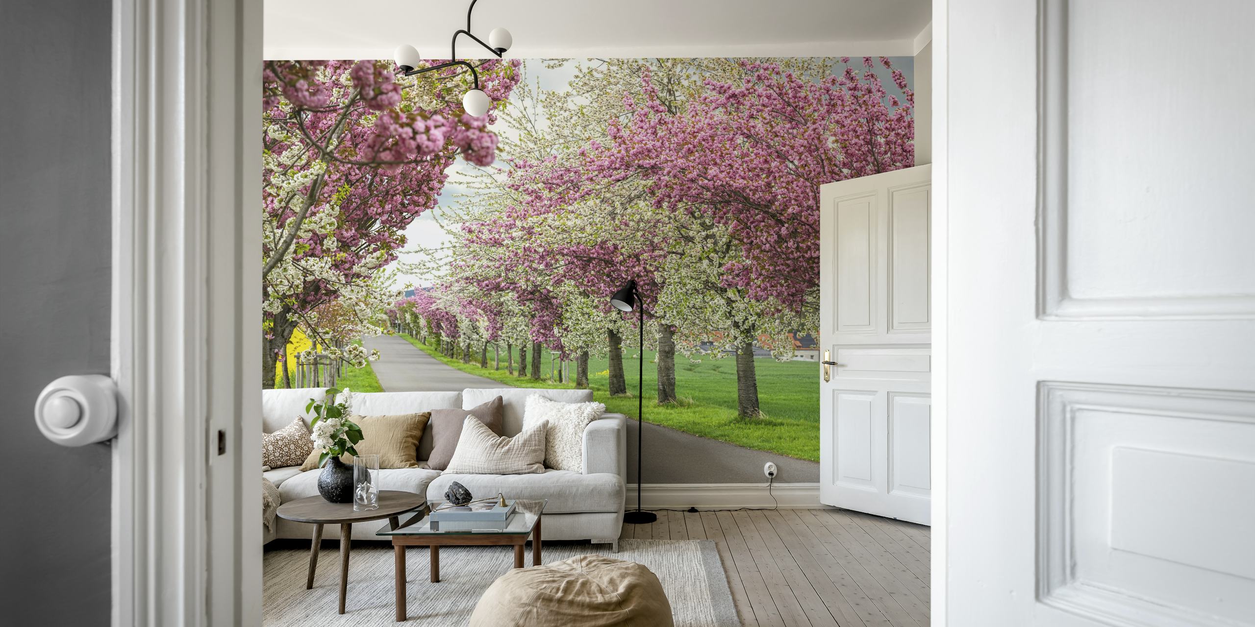 Tapeta Magical Cherrietree w pokoju