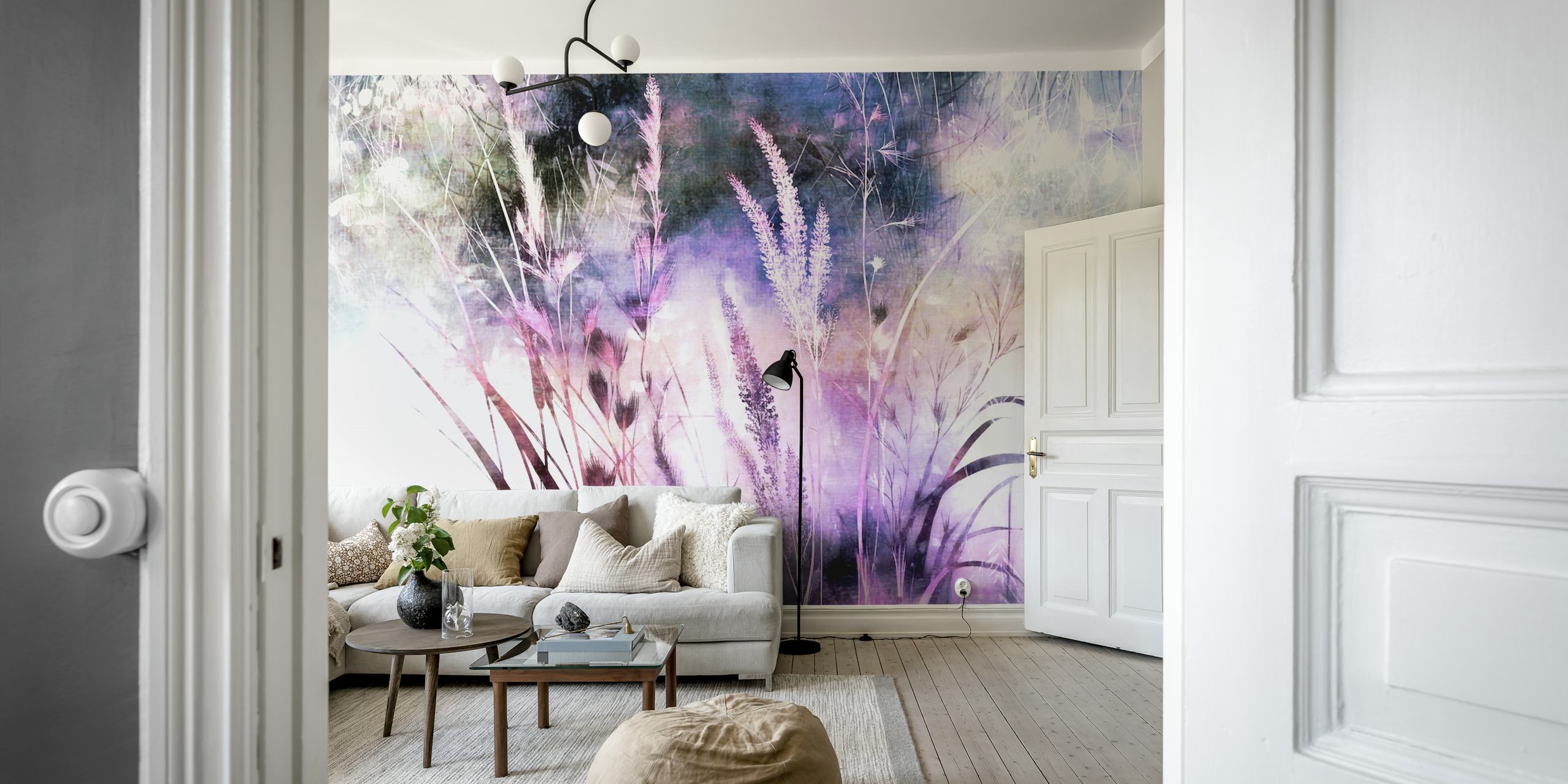 Ethereal Floral Haze tapeta u sobi