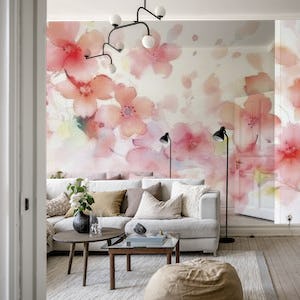 Sakura - Abstract Watercolor Cherryblossoms
