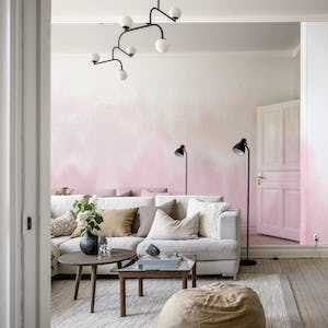 Pink watercolor Gradient Wallpaper