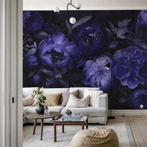 Victorian Grandeur Large Flowers Deep Purple